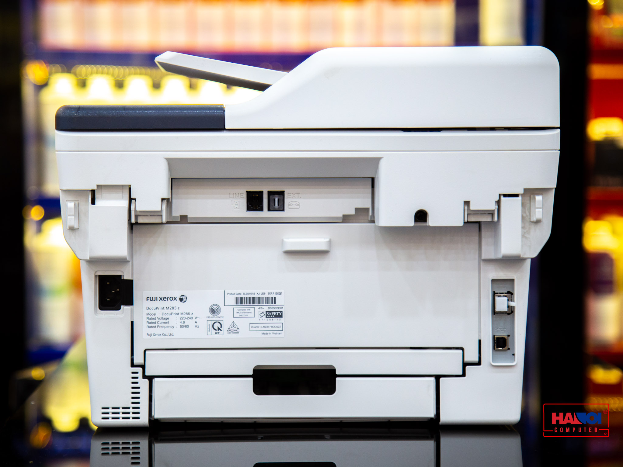 kết nối Máy in Fuji Xerox DocuPrint M285 z (Máy in đa chức năng